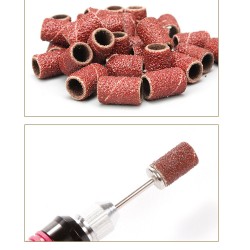 Барабанчики маникюрные 60грит 100шт ___ KRY055/072 (681)