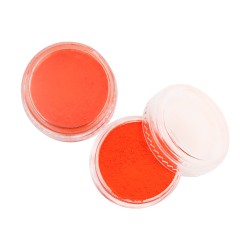 Пігмент Оранжевий Неон. Повна до країв зручна для майстра тара. Заводська фасування ___FFF (2029)