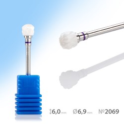 ***Керамическая фреза 3\32 Large Ball (M) №107blue/2069 ___KRY047/062 (2069)