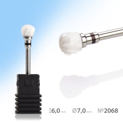 ***Керамическая фреза 3\32 Large Ball (XC) №107black/2068 ___KRY047/062 (2068)