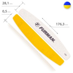 Змінні наждаки для пилки ФУРМАН дуга 100гріт 10шт ___MRL345G (446)