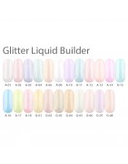 Рідкий гель з глітером-Glitter liquid builder